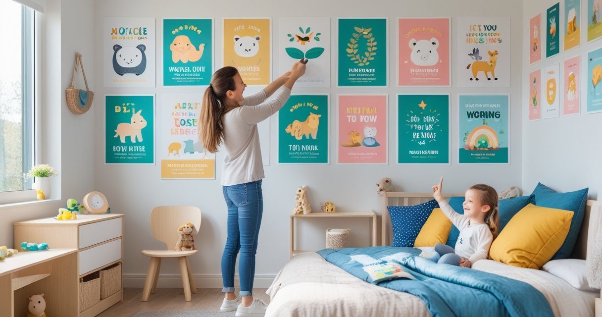 Sådan skaber du et inspirerende børneværelse med plakater
